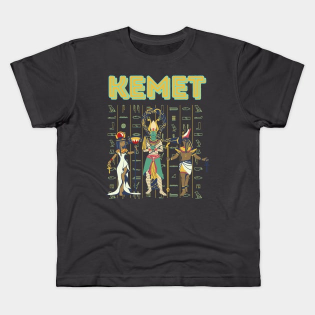 Kemet Kids T-Shirt by Hypnotic Highs